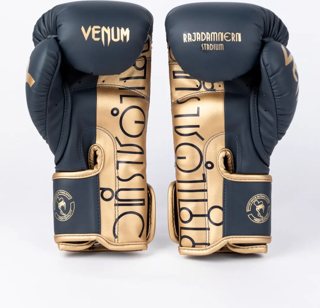 Venum Rajadamnern Bokshandschoenen 12oz - Navy Blue