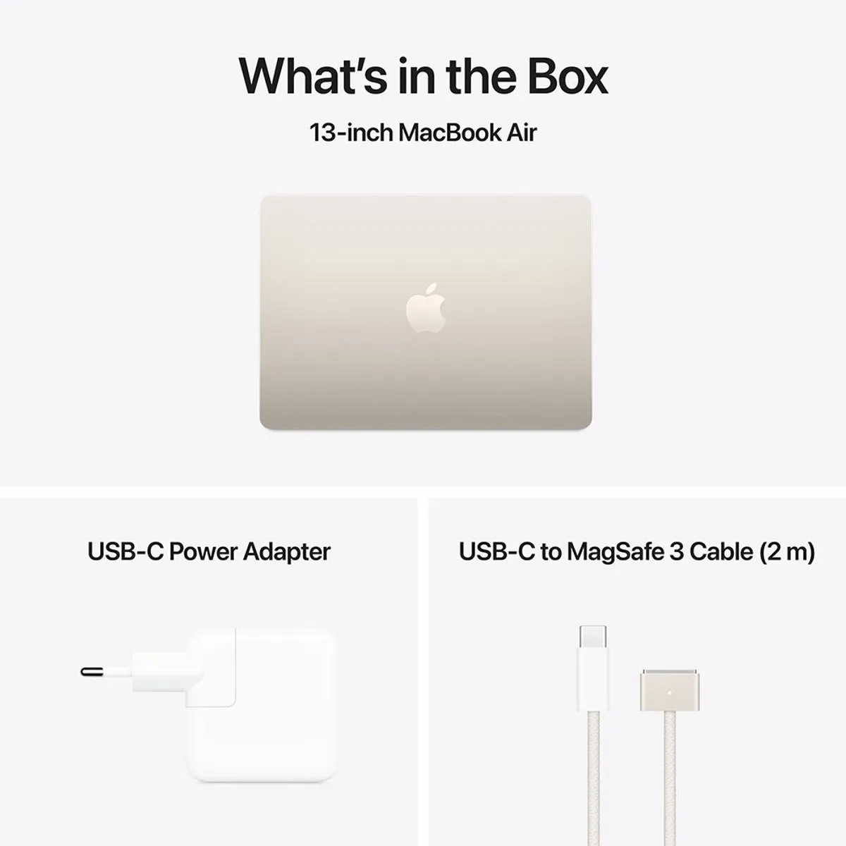 Apple MacBook Air 13 M4 16GB 512GB - Sterrenlicht