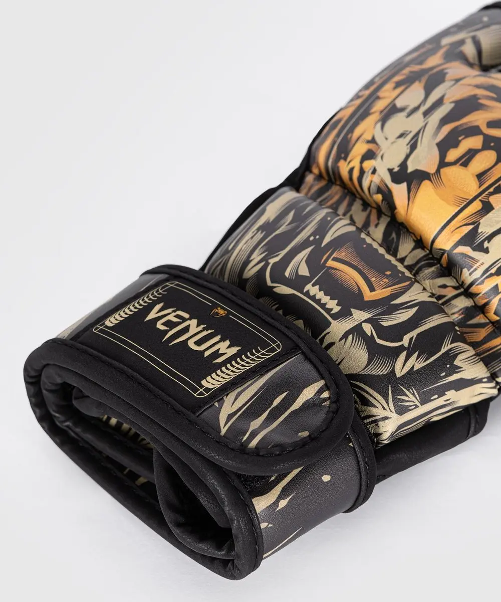 Venum Tiger MMA Handschoenen - 4 oz - L/XL - Zwart/Néon Oranje