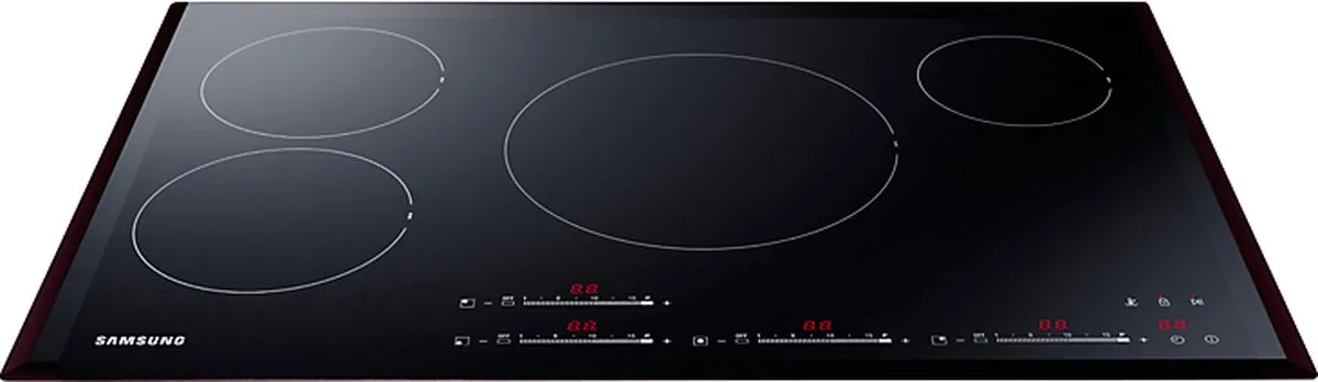 Samsung NZ84F7NB6AB Inductiekookplaat 80cm - 4 Zones - Zwart
