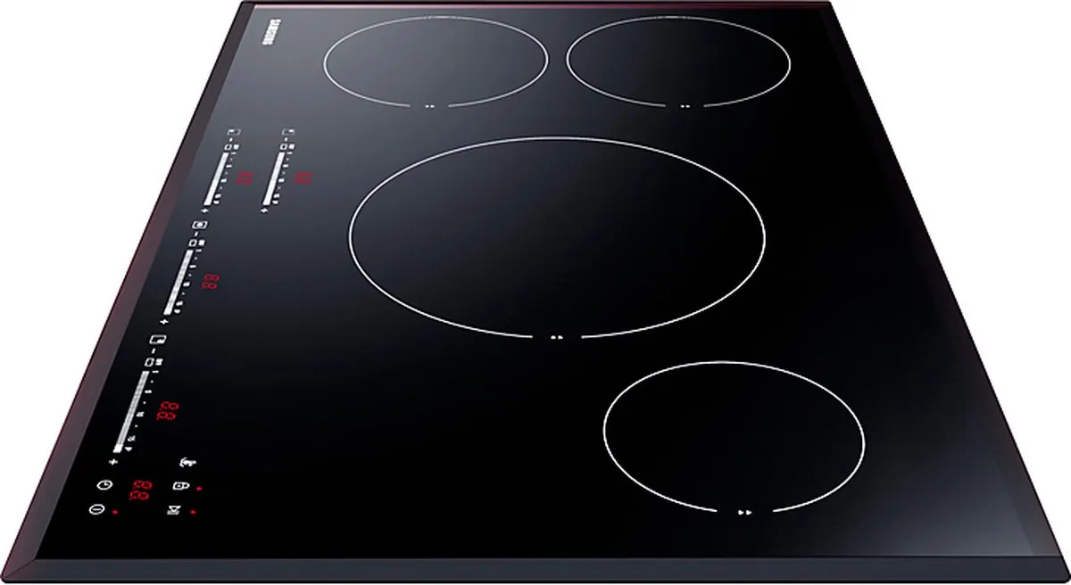 Samsung NZ84F7NB6AB Inductiekookplaat 80cm - 4 Zones - Zwart