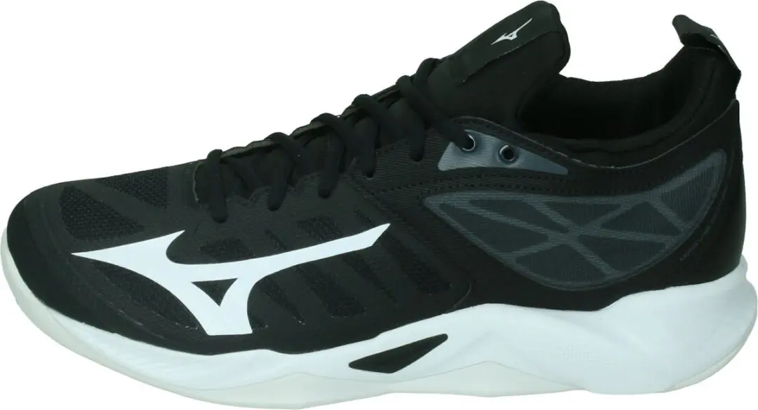 Mizuno Wave Dimension Sportschoenen 43 - Zwart/Wit