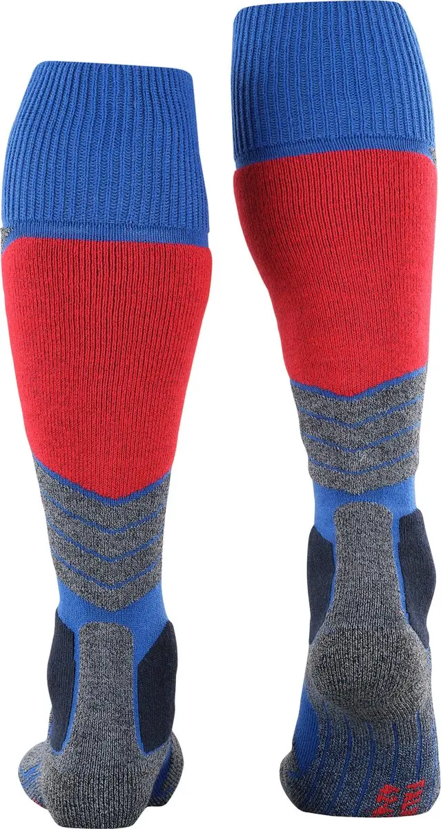 Falke SK1 Skisokken Heren - Dikke Wol Blauw - afbeelding 6 van 6