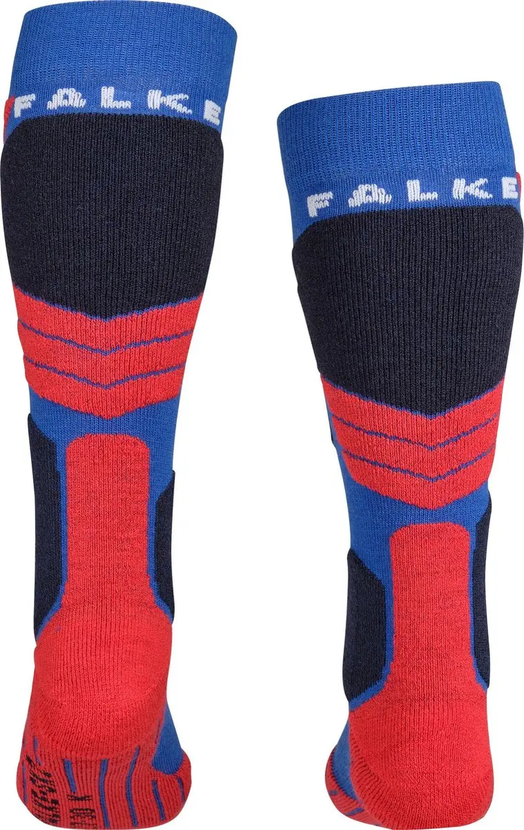 Falke SK2 Skisokken Kinderen - Dik Wol - Blauw - Maat 23-26