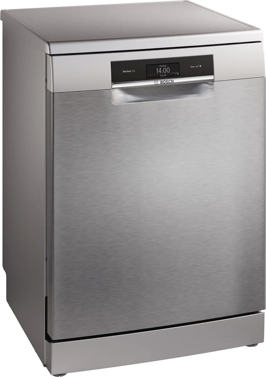 Bosch Serie 8 SMS8TCI04E Vrijstaande Vaatwasser 14 Couverts - Geborsteld Staal