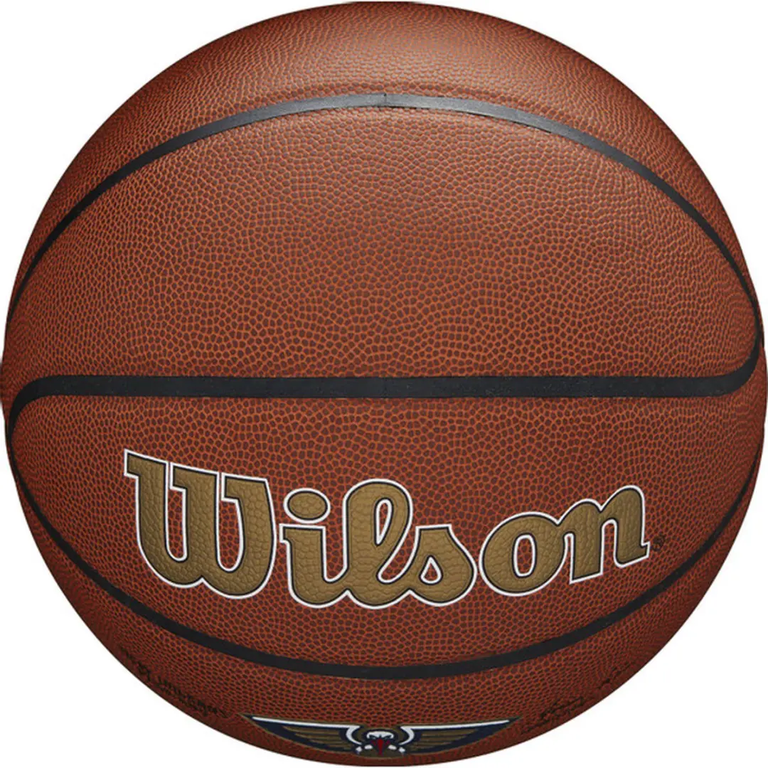 Wilson NBA Team Alliance New Orleans Pelicans Basketbal - Maat 5 - Rood