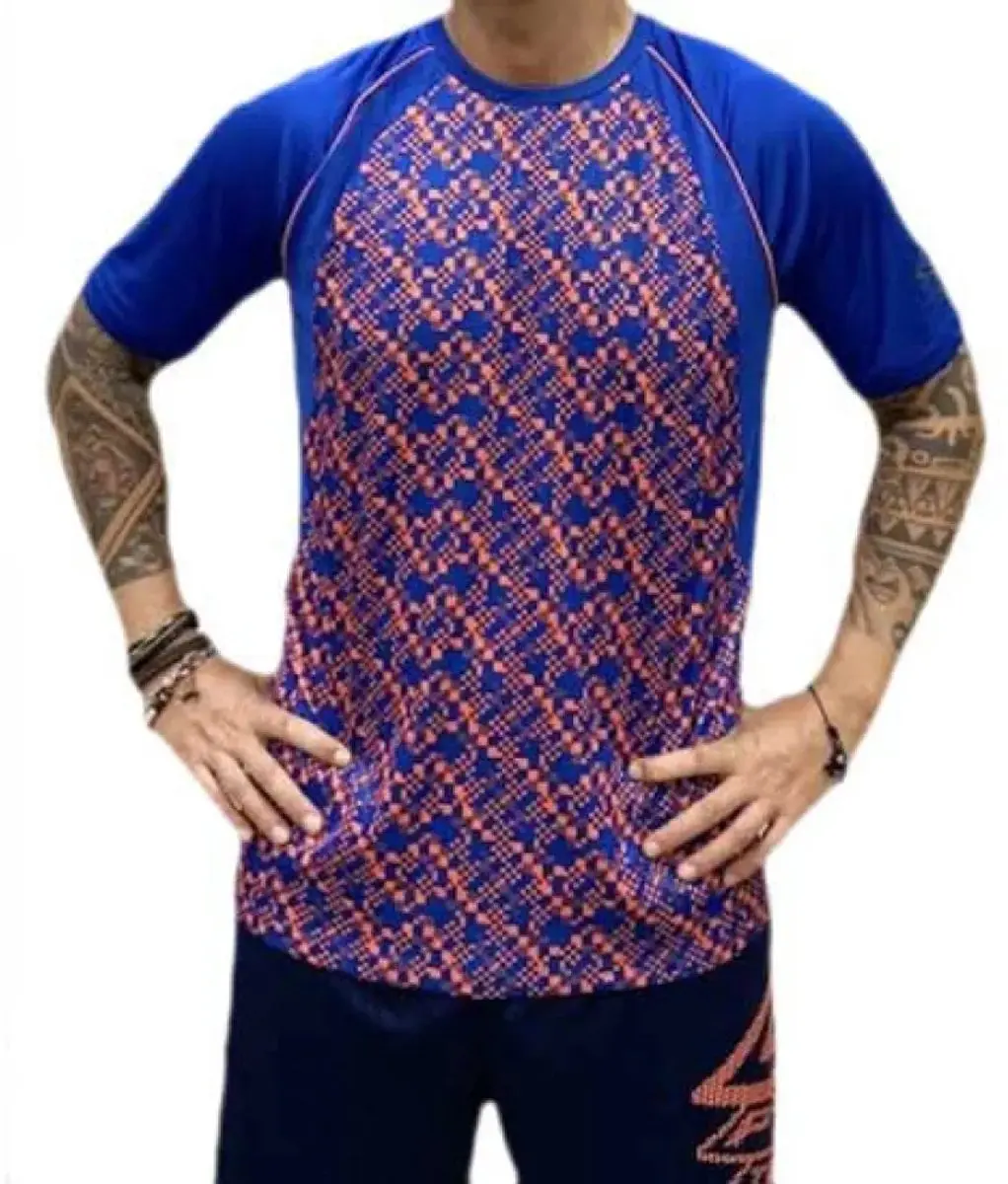 Umbro Pro Training T-shirt - S - Deep Surf/Vermillion Orange