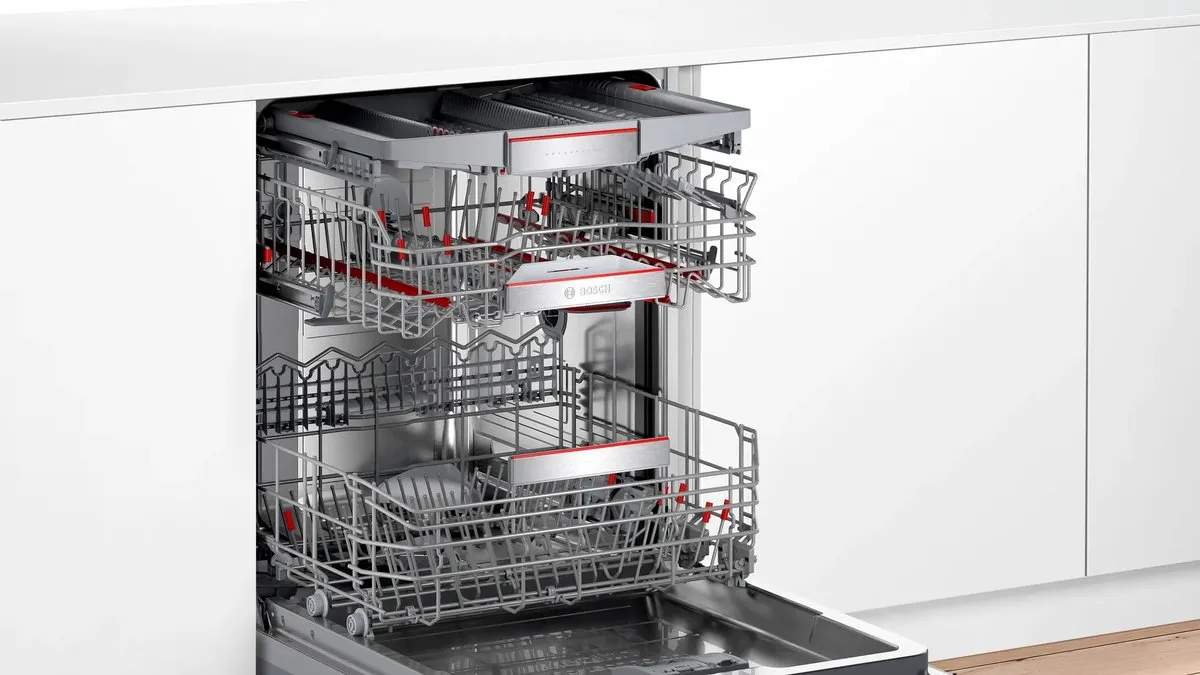 Bosch Serie 8 SBD8TCX01E Inbouw Vaatwasser 14 Couverts