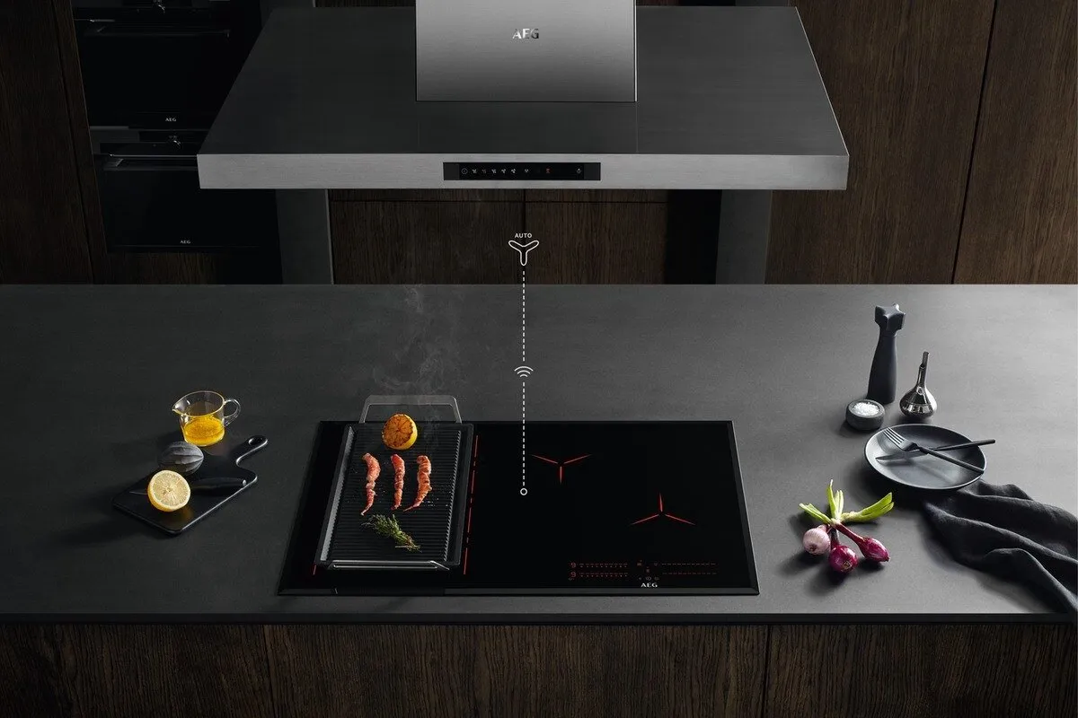 AEG IKE95454FB Inductiekookplaat 5 Zones - Zwart