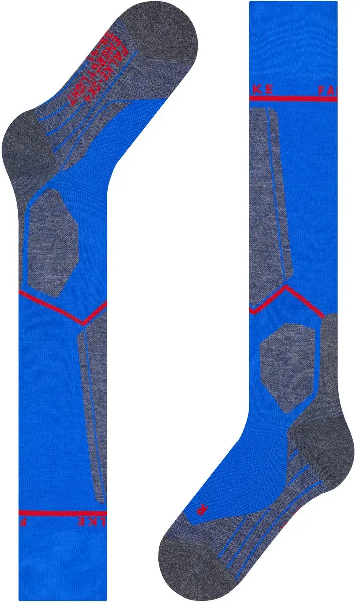 Falke SK4 Compressie Skisokken Heren - Blauw - Maat 46-48 - afbeelding 6 van 6
