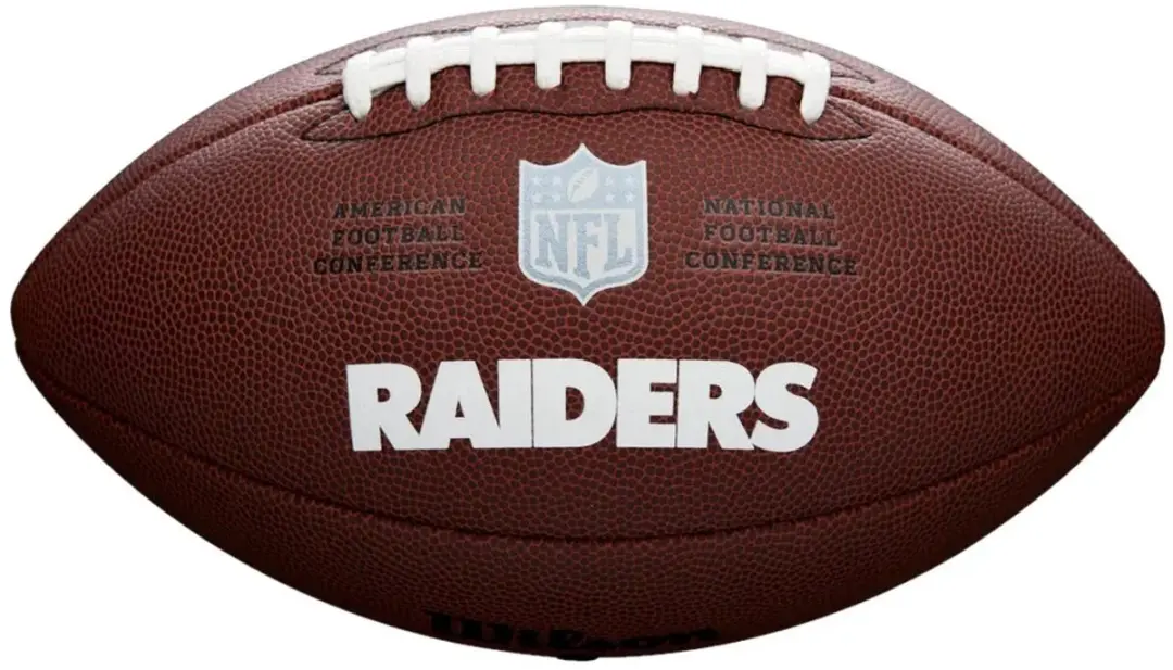 Wilson NFL Backyard Legend Club Raiders Voetbal 5