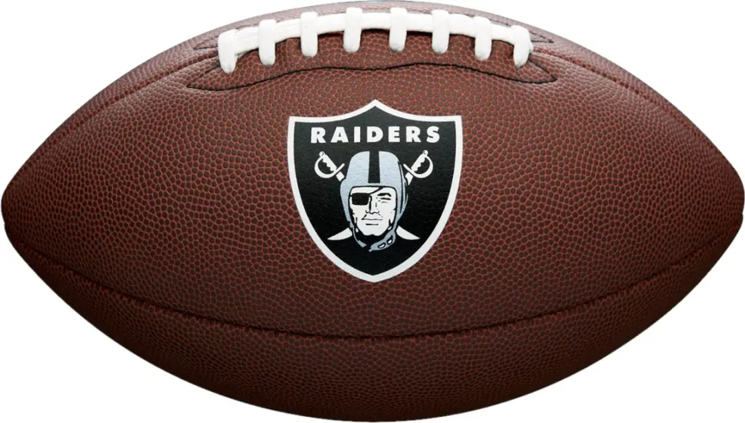Wilson NFL Backyard Legend Club Raiders Voetbal 5