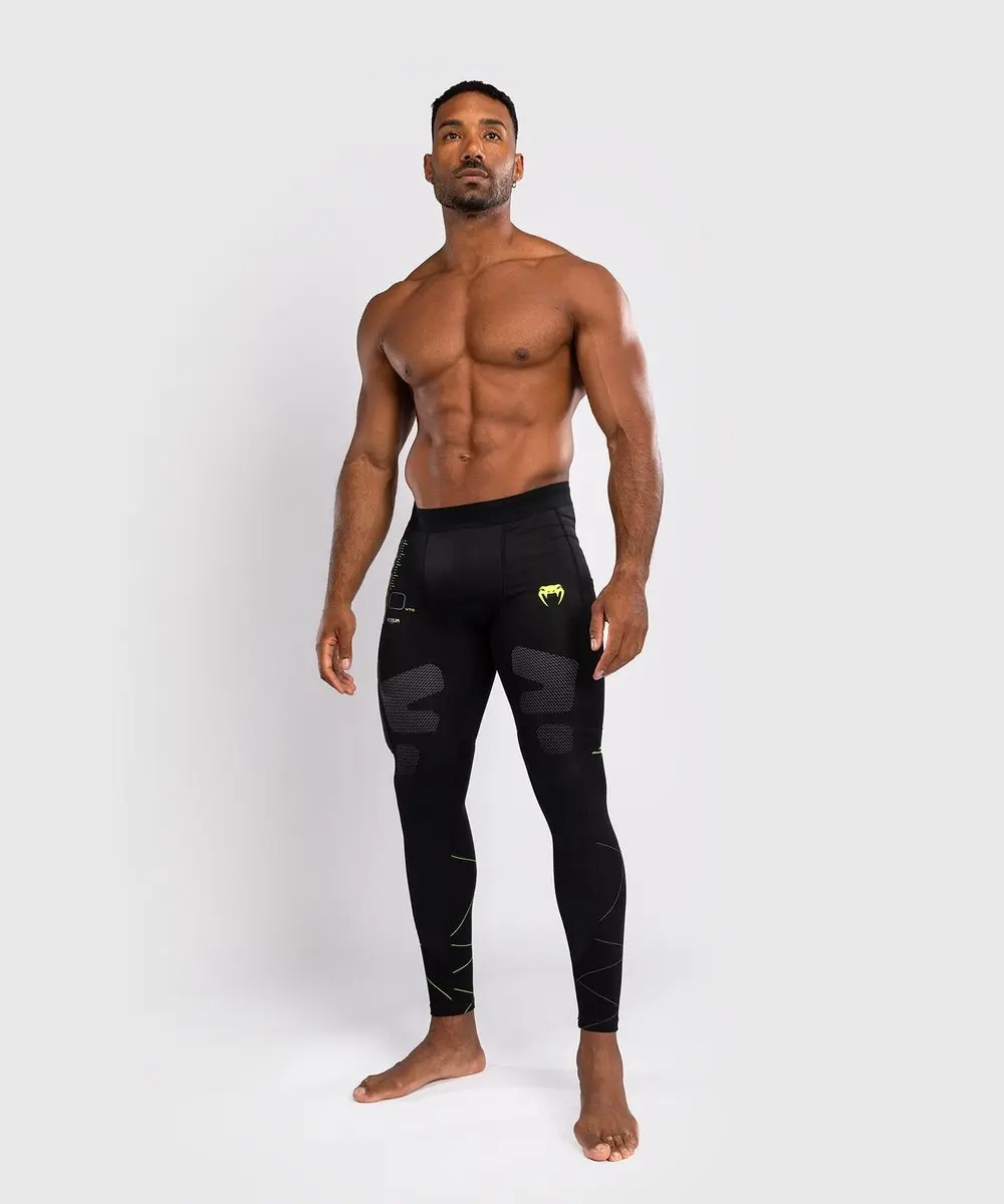 Venum Training Camp 4.0 Sportlegging - XL - Zwart Neon Groen