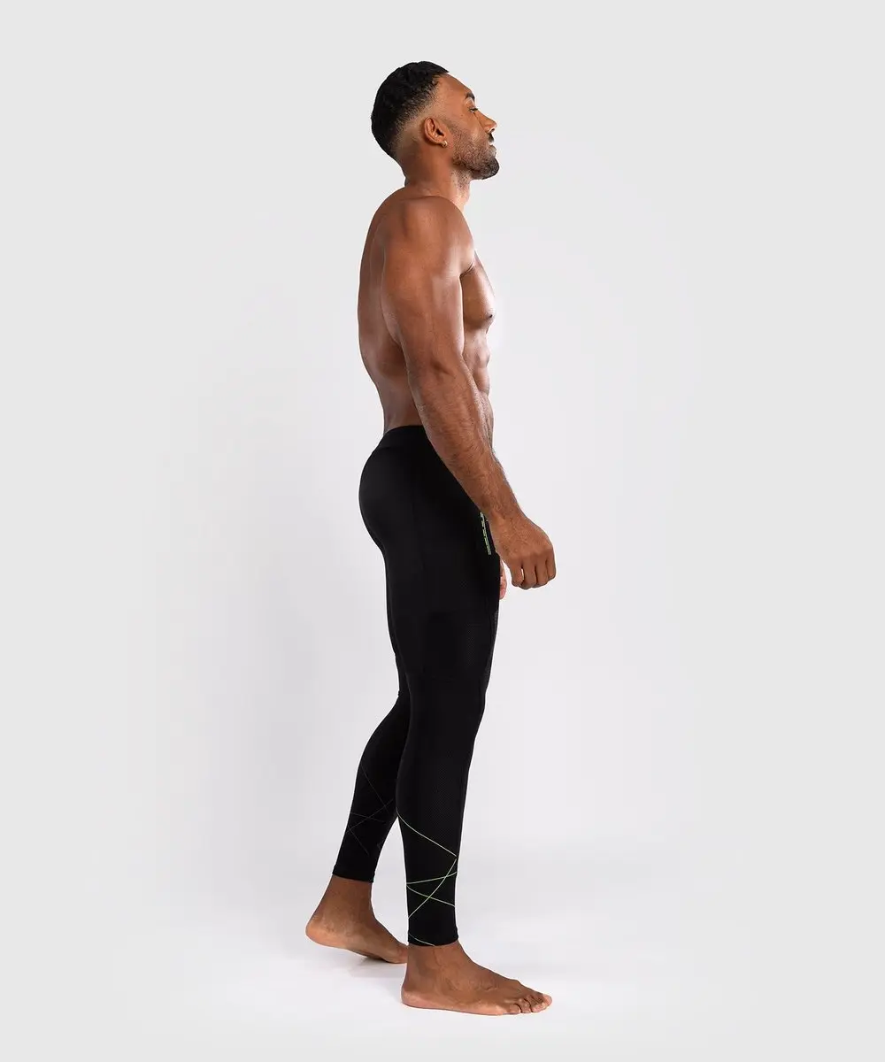 Venum Training Camp 4.0 Sportlegging - XL - Zwart Neon Groen