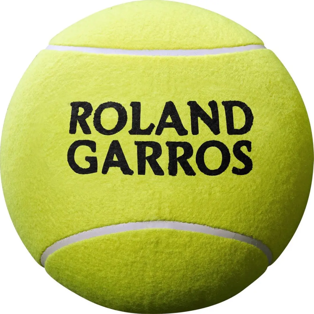 Wilson Roland Garros 9 Jumbo Tennisbal - Geel