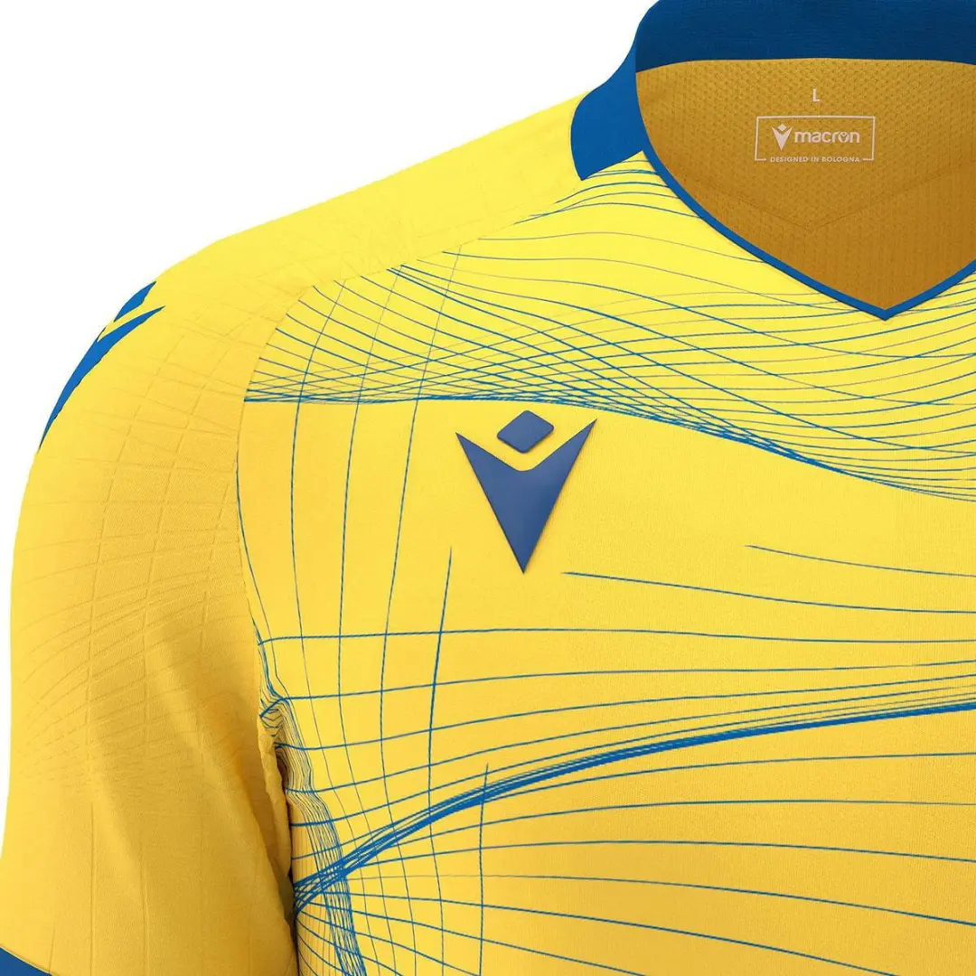 Macron Wyvern Eco Shirt Heren - Geel M - afbeelding 6 van 6