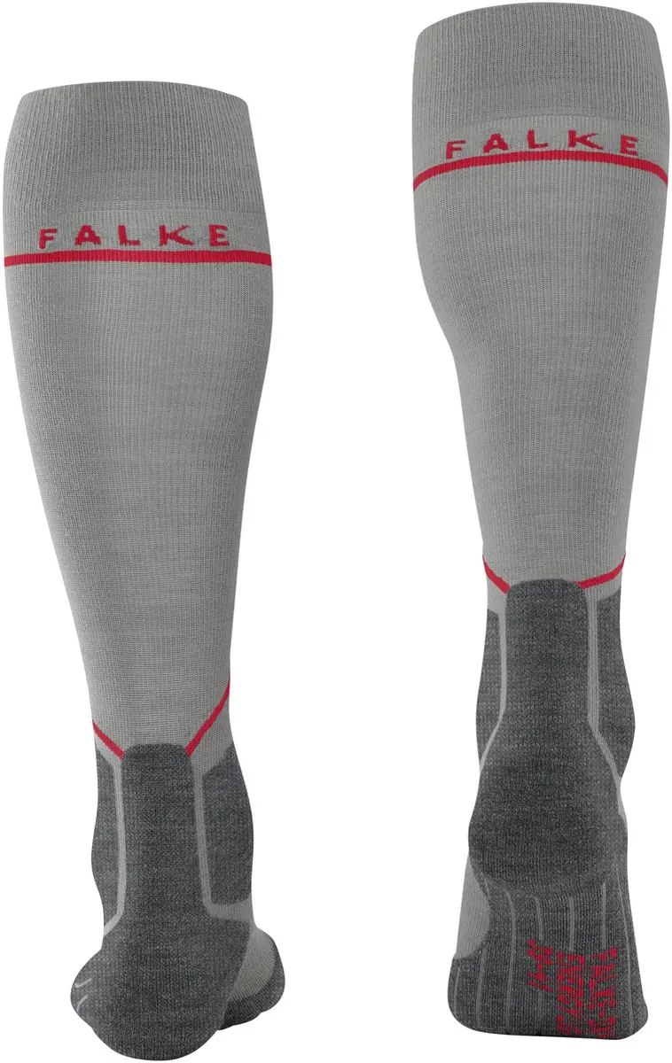 Falke SK4 Compressie Skisokken Heren - Grijs - Maat 46-48
