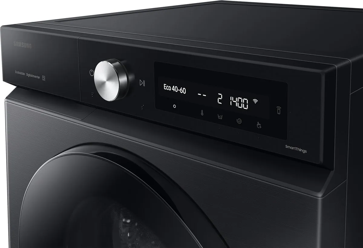 Samsung Bespoke AI Ecobubble WW11DB7B34GBU3 Wasmachine 11kg - Zwart