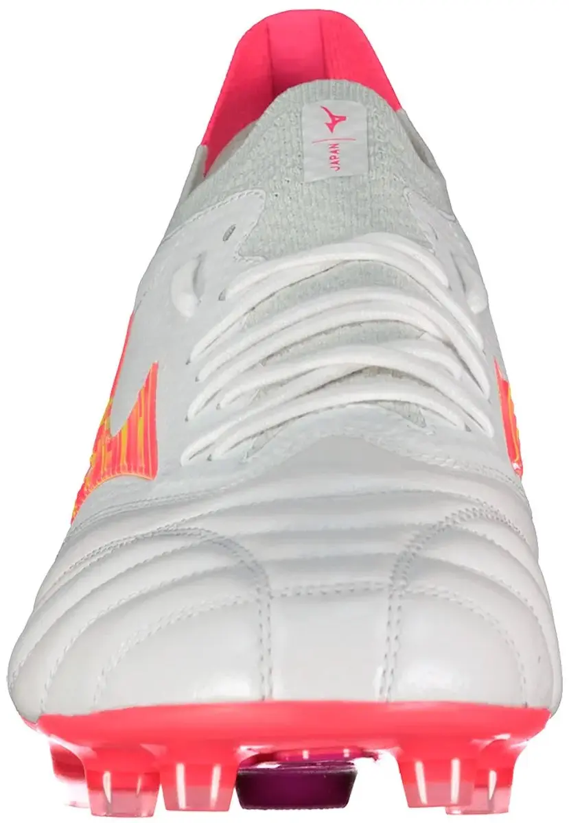 Mizuno Morelia Neo IV Beta FG Voetbalschoenen - 45 - Wit/Rosa