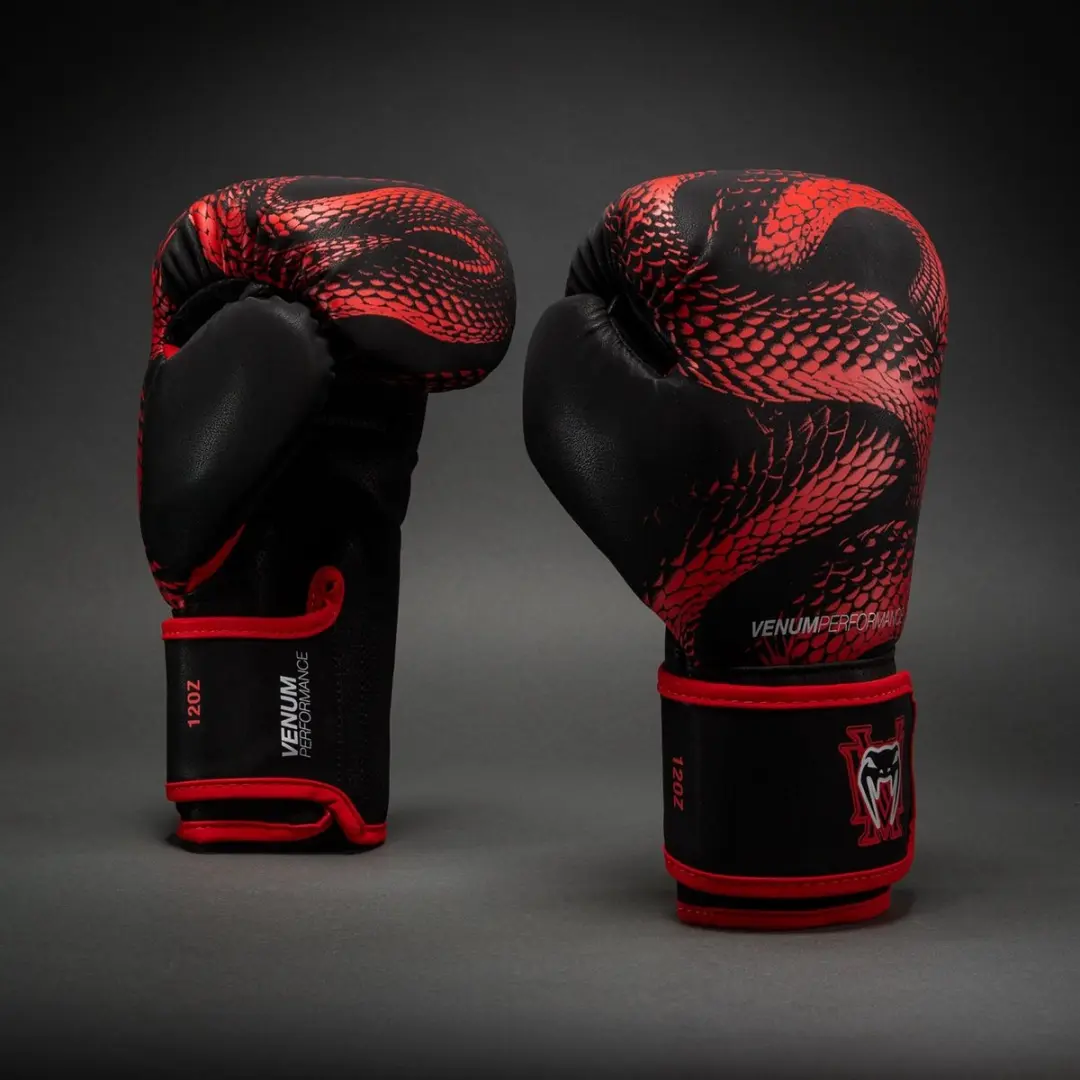 Venum Matupa Bokshandschoenen 16 OZ - Zwart/Rood/Zilver