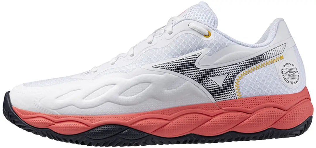 Mizuno Wave Enforce Court Cc Clay Court Schoenen Wit EU 44 1/2 Man