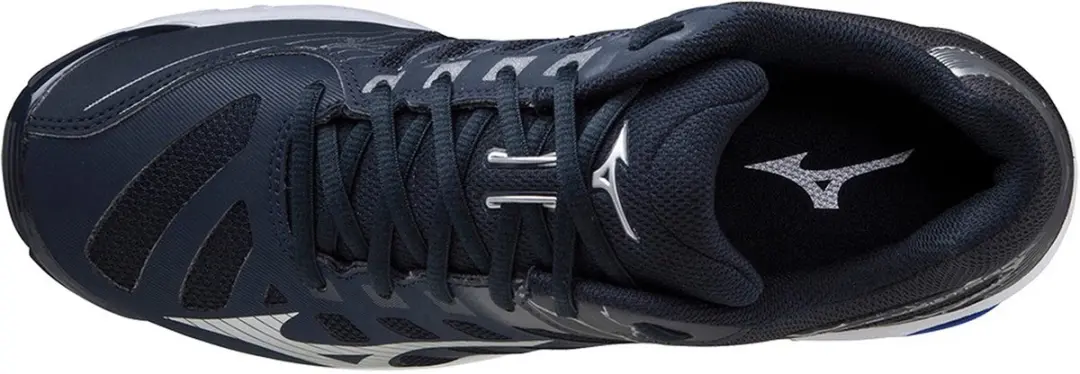 Mizuno Wave Voltage Sportschoenen 37 - Donkerblauw/Zilver