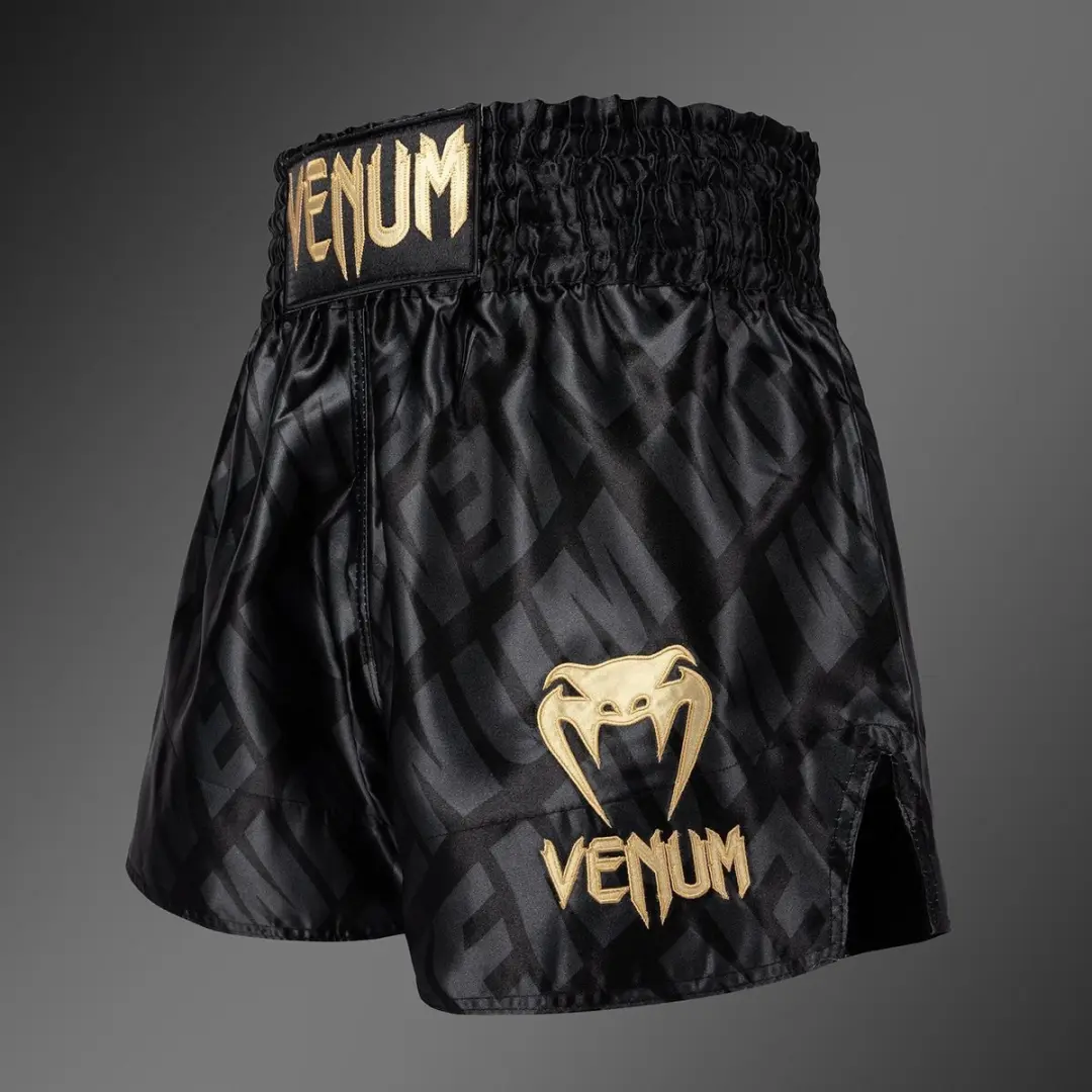 Venum Contender XT Muay Thai Shorts M - Zwart/Goud