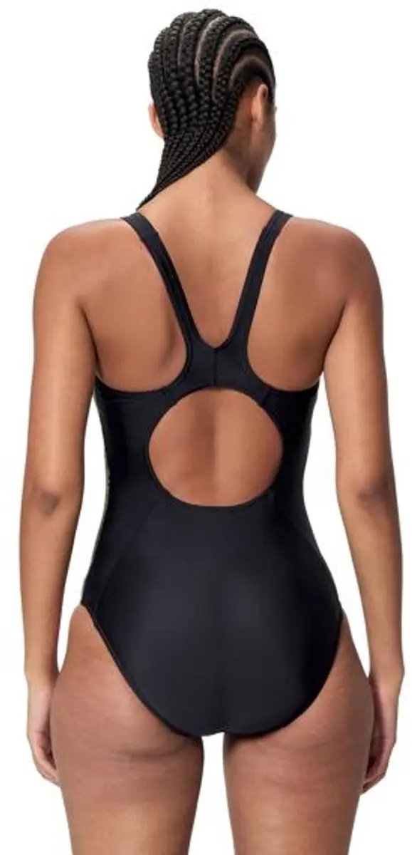 Speedo Placement Medalist Dames Sportbadpak - Zwart/Groen