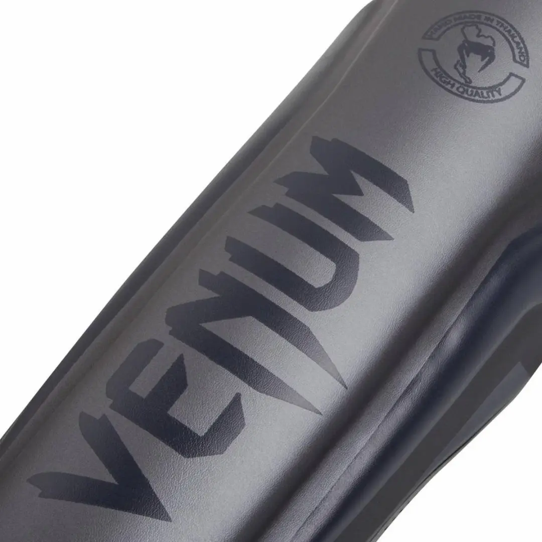 Venum Elite Stand Up Scheenbeschermers - Grijs - XL