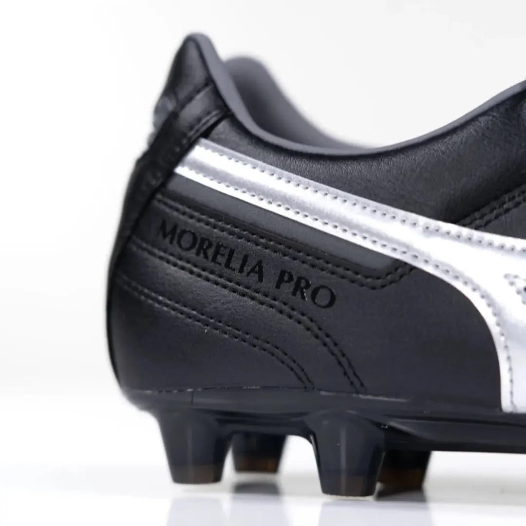 Mizuno Morelia II Pro Voetbalschoenen FG 39 - Zwart/Zilver