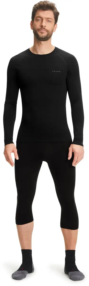 Falke Wool-Tech Light 3/4 Ondergoed XXL - Zwart - afbeelding 6 van 6