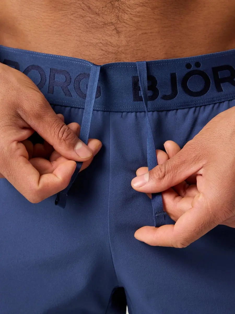 Björn Borg Korte Sportbroek Heren 6" - Sargasso Sea Blauw - Maat L