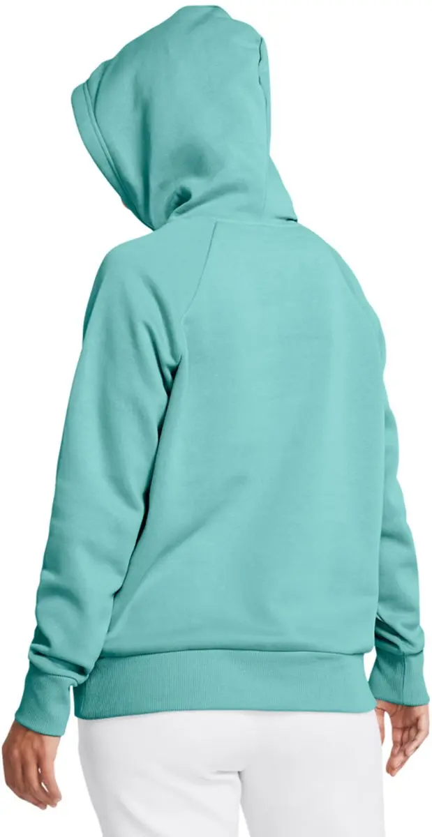 Under Armour Rival Fleece Hoodie Dames - L - Groen