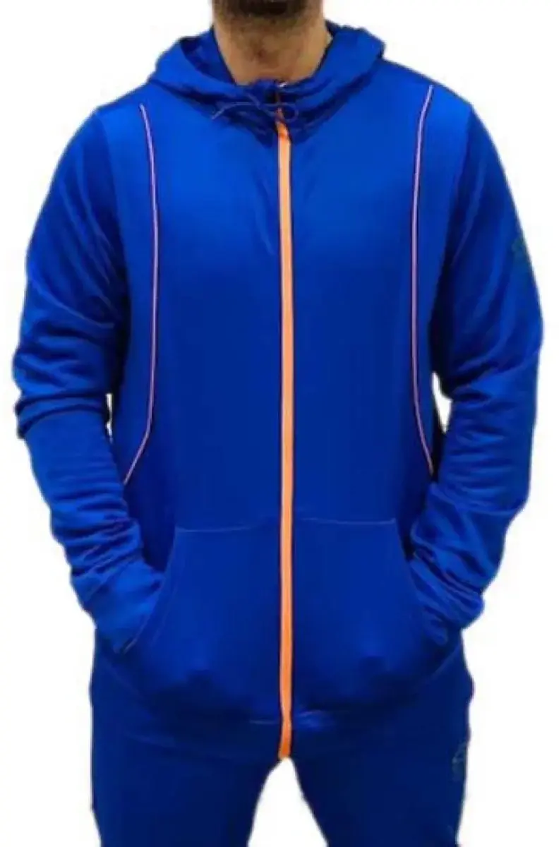 Umbro Pro Training Sweatshirt met rits - S - Deep Surf/Vermillion Orange