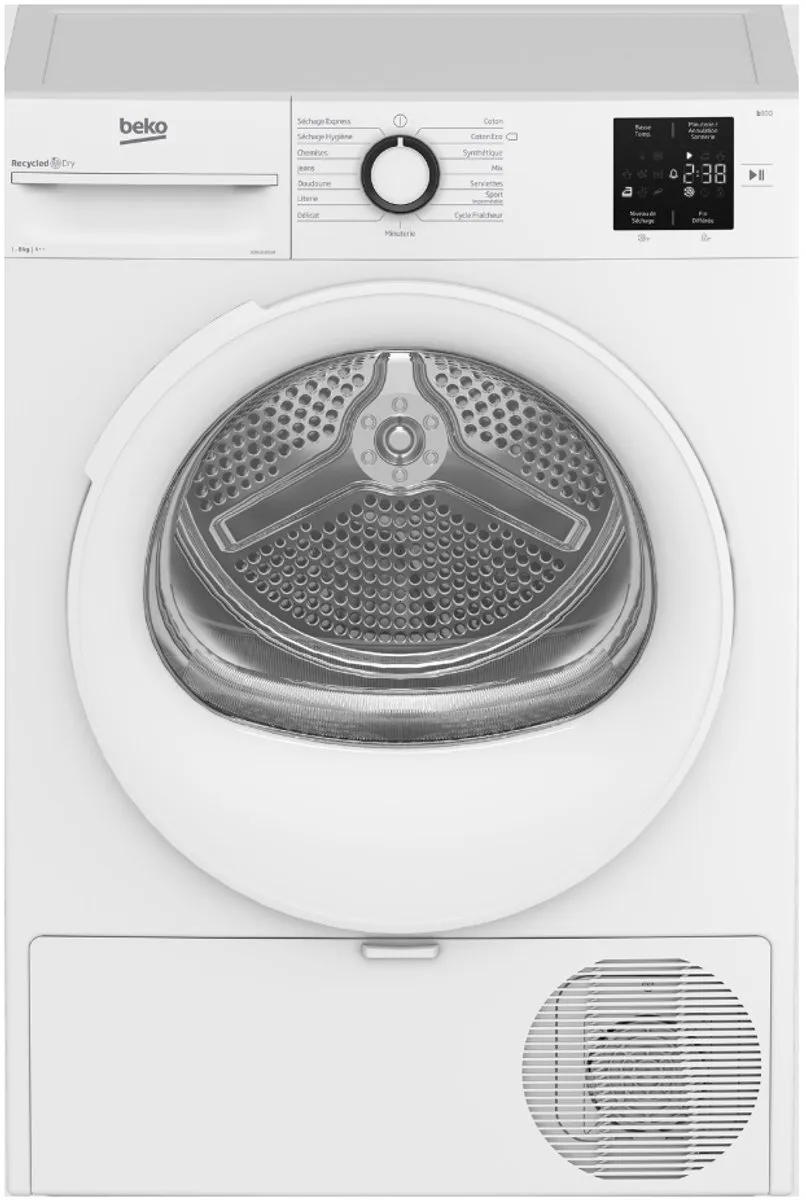 Beko D3H18301W Warmtepompdroger 8 kg