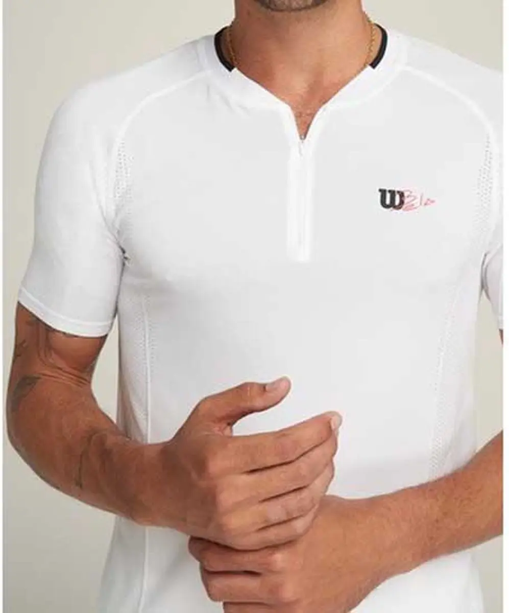 Wilson Series Seamless 2.0 T-shirt M - Wit