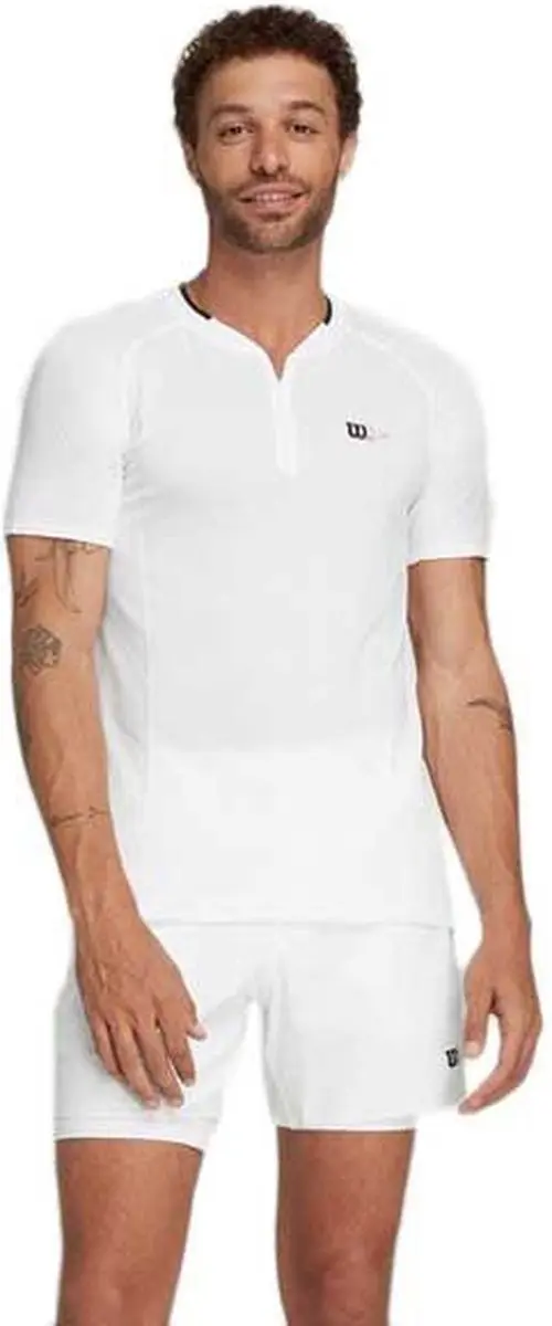 Wilson Series Seamless 2.0 T-shirt M - Wit - afbeelding 6 van 6