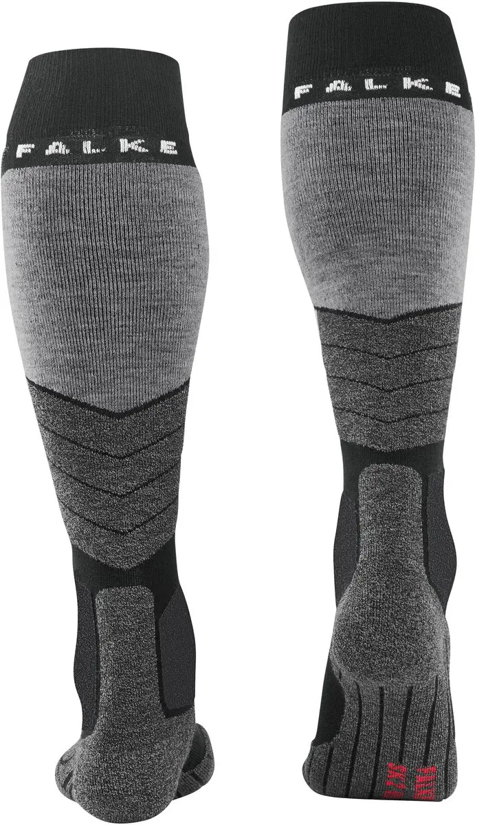 Falke SK2 Skisokken Heren - Dik Lyocell - Maat 42/43 - Zwart