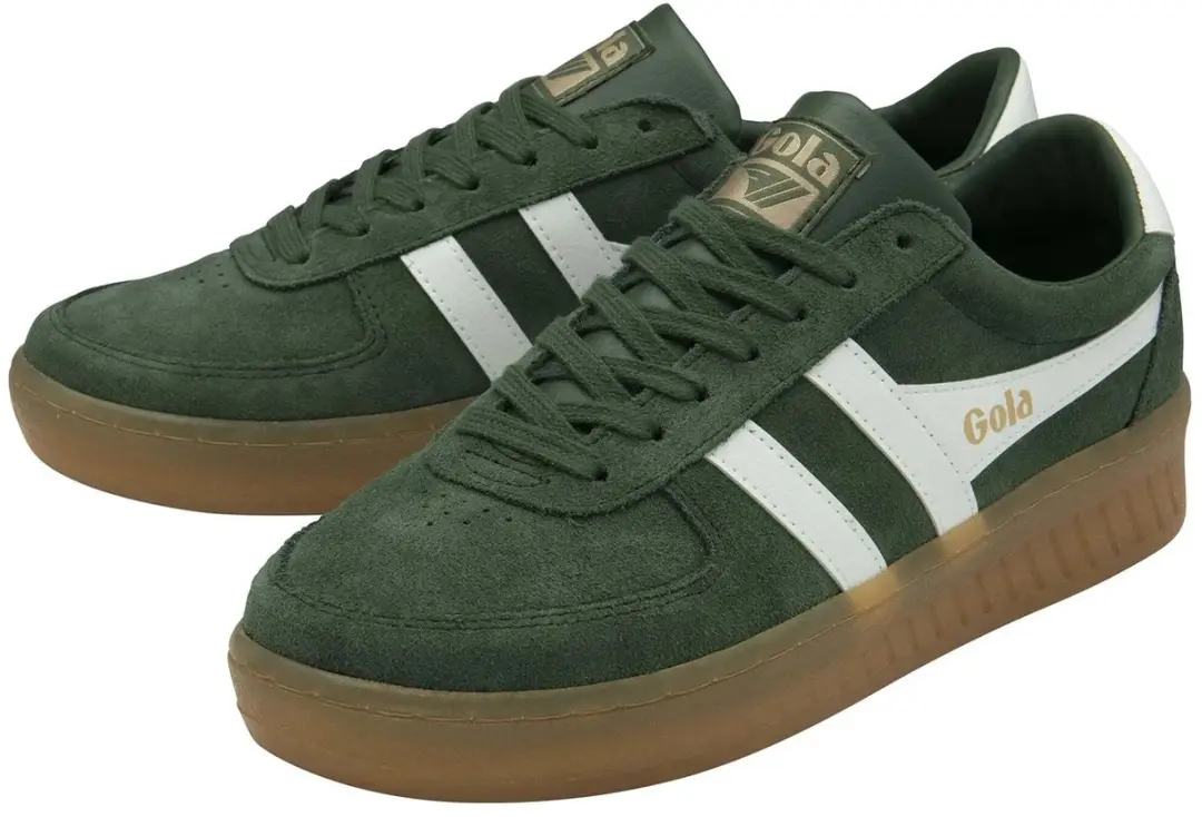 Gola Grandslam Suède Sportschoenen - 40 - Groen/Wit