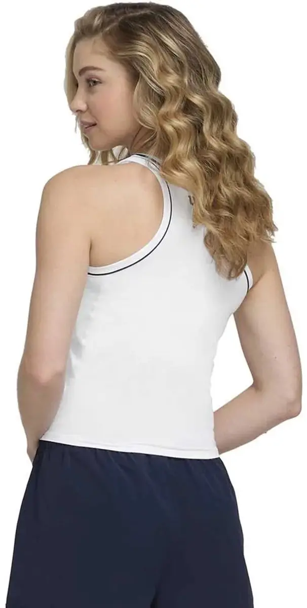 Wilson Team Mouwloos T-shirt L - Bright White