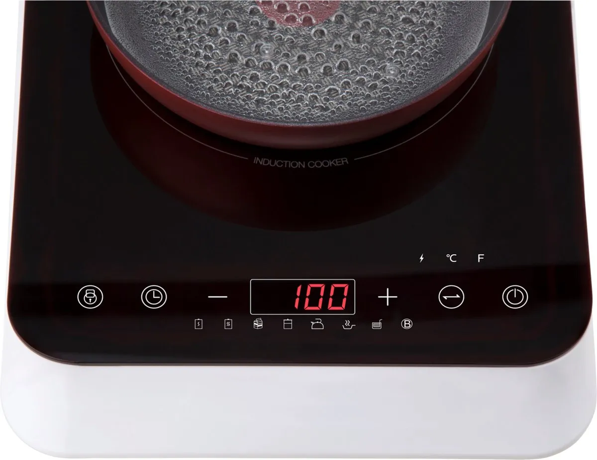 Medion MD18490 Inductiekookplaat 2000W - 2 Zones - Zwart