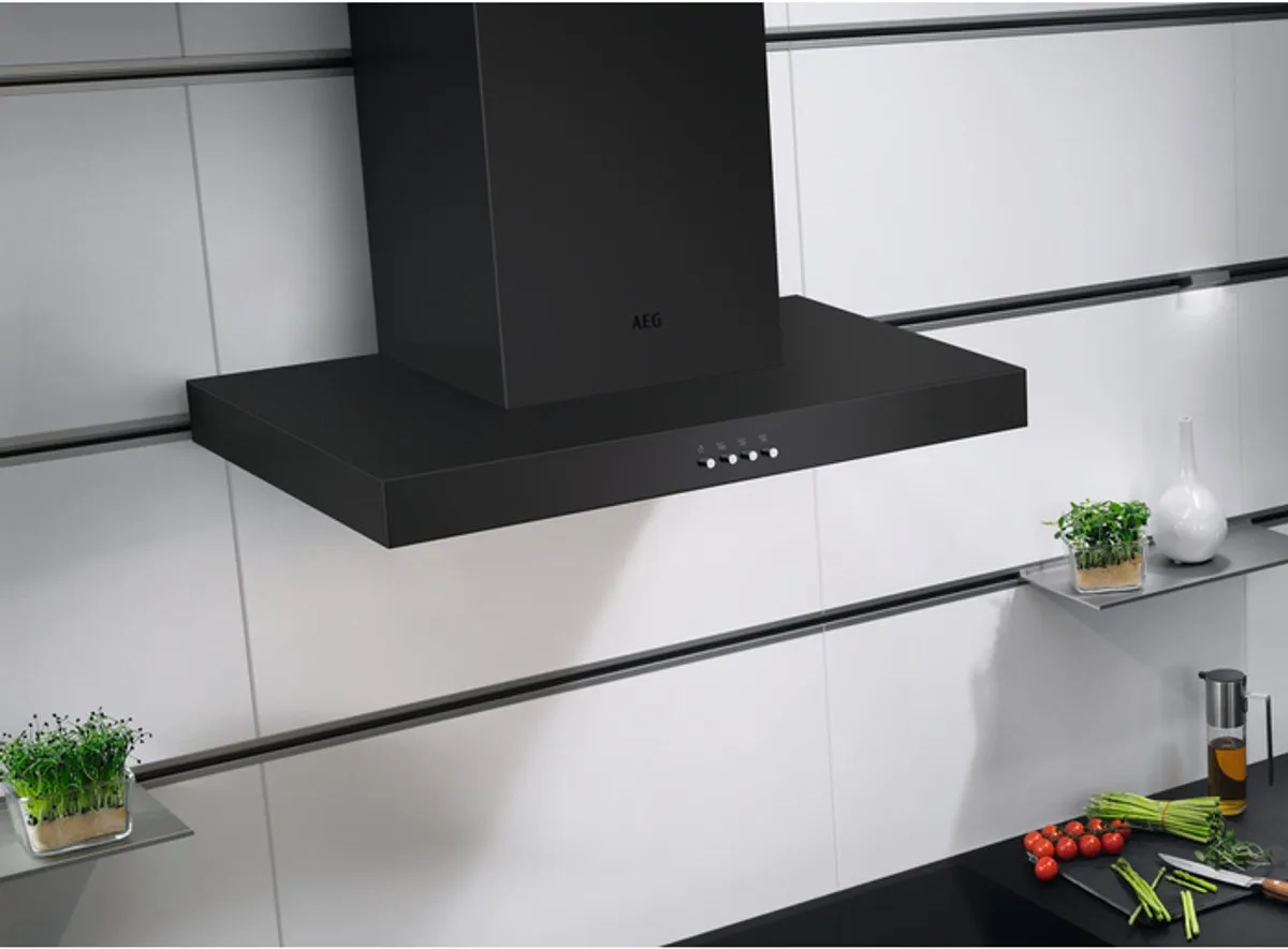 AEG DBE3651R Wandschouw Afzuigkap 60cm - 600m³/u - Zwart