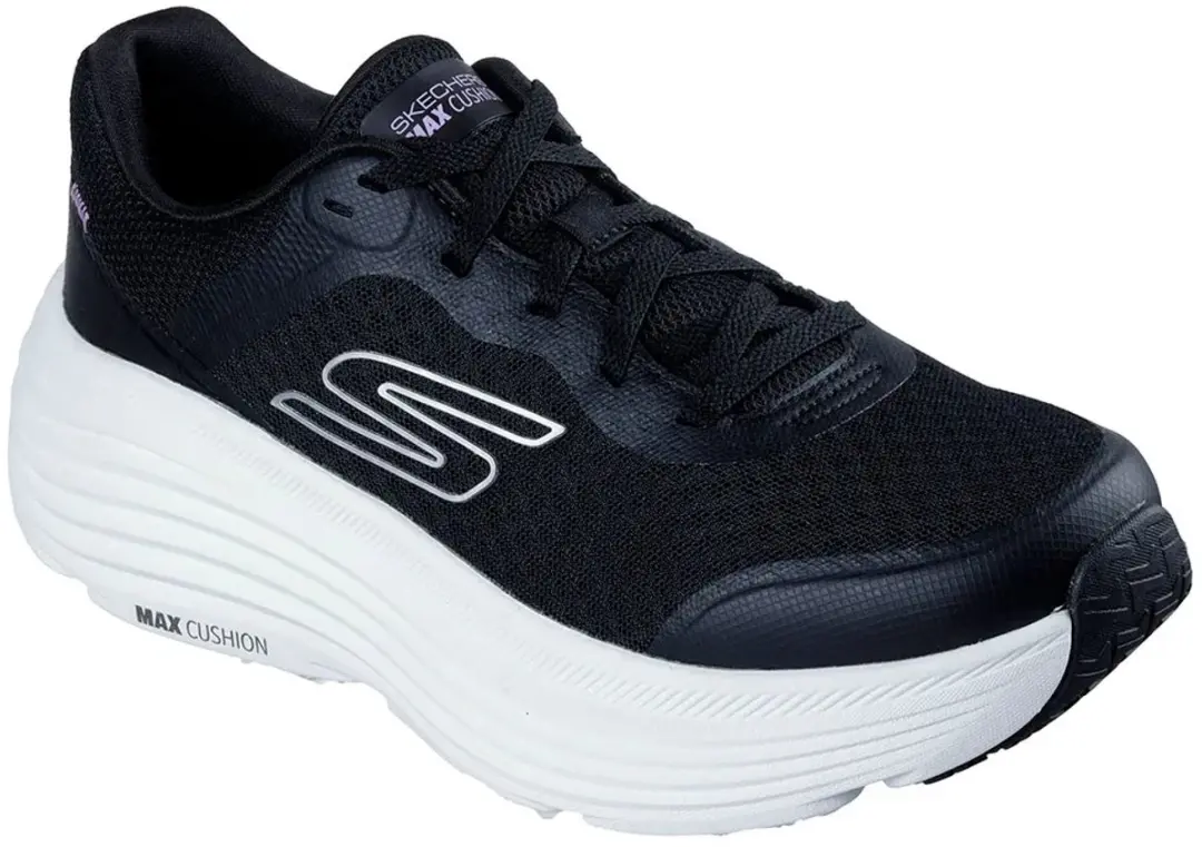 Skechers Max Cushioning Endeavour Dames Sneakers 38 - Zwart