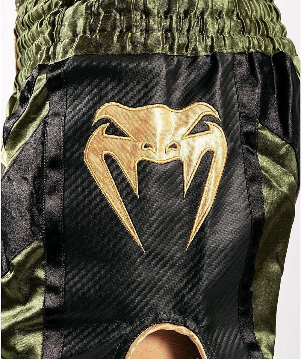 Venum x ONE FC Muay Thai Short - XS - Khaki/Gold