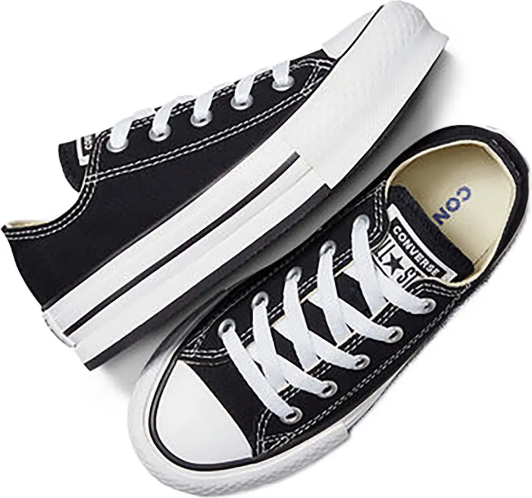 Converse All-Star Lift Low Kindersneakers 30 - Zwart
