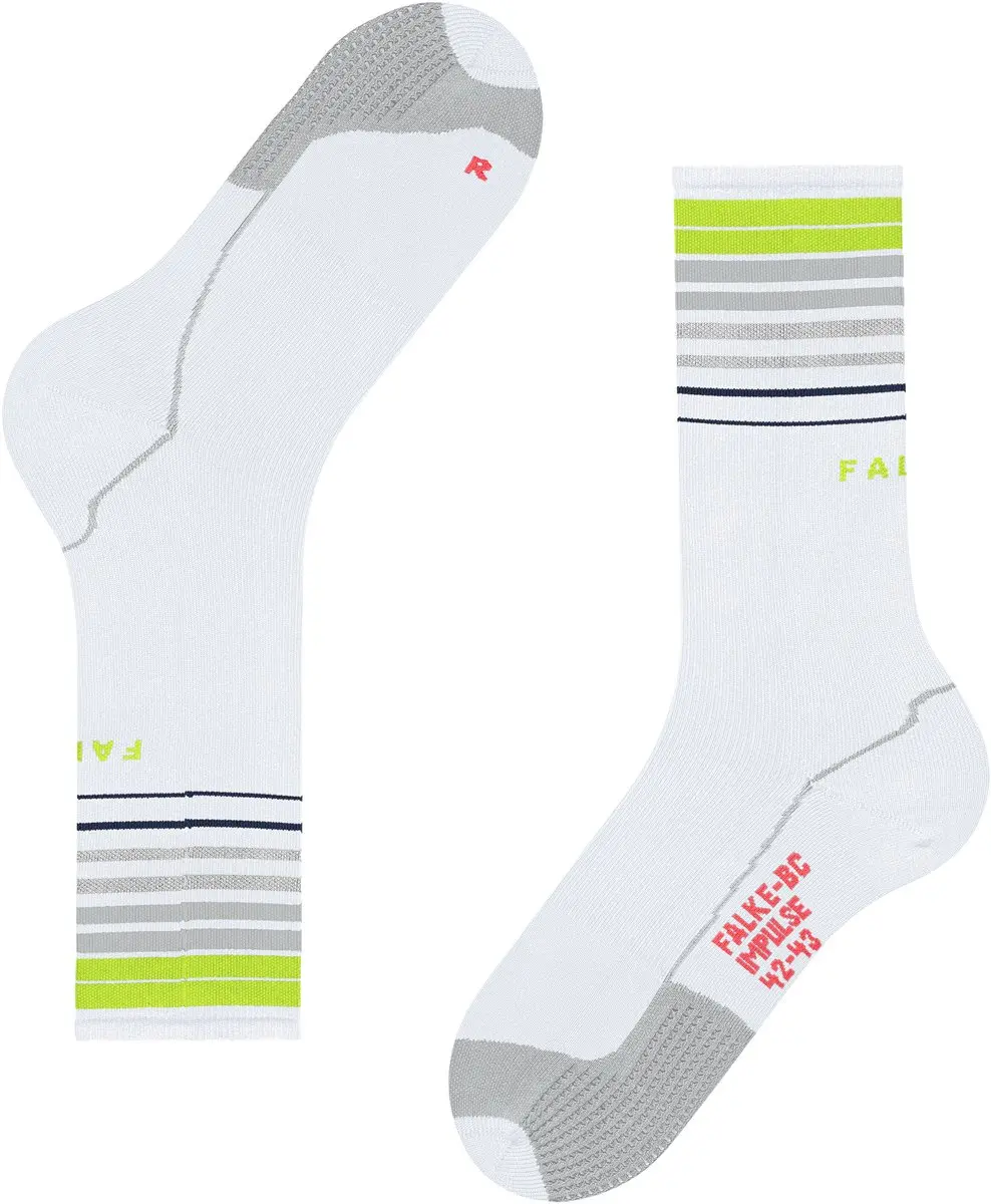 Falke BC Impulse Fietssokken - Wit - Maat 37/38