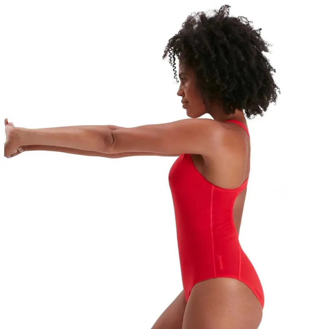 Speedo Endurance+ Medalist Dames Sportbadpak - Rood - 40