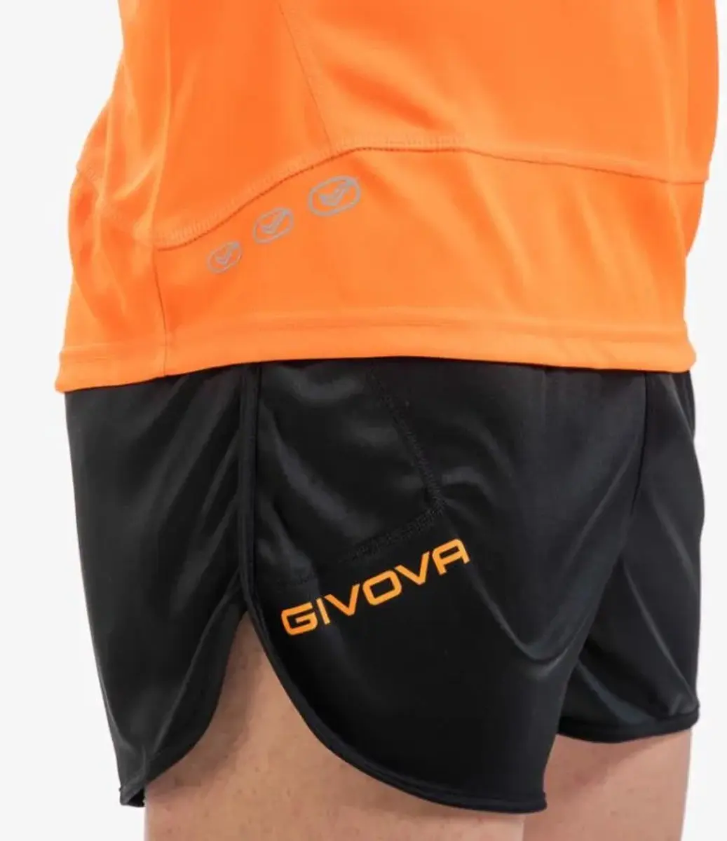 Macron Givova New York Hardloopset XL - Fluo Oranje/Zwart