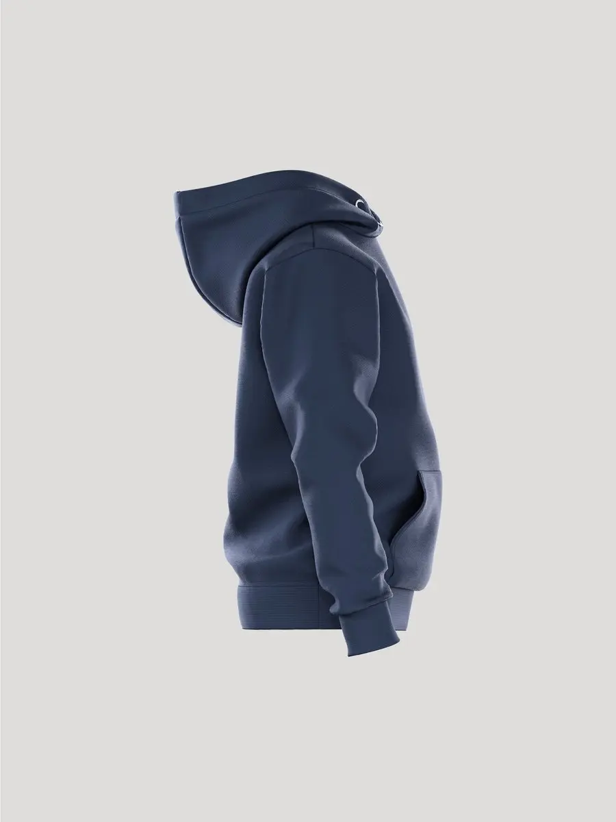 Björn Borg Essential 1 Hoodie Kinderen - Maat 134/140 - Blauw