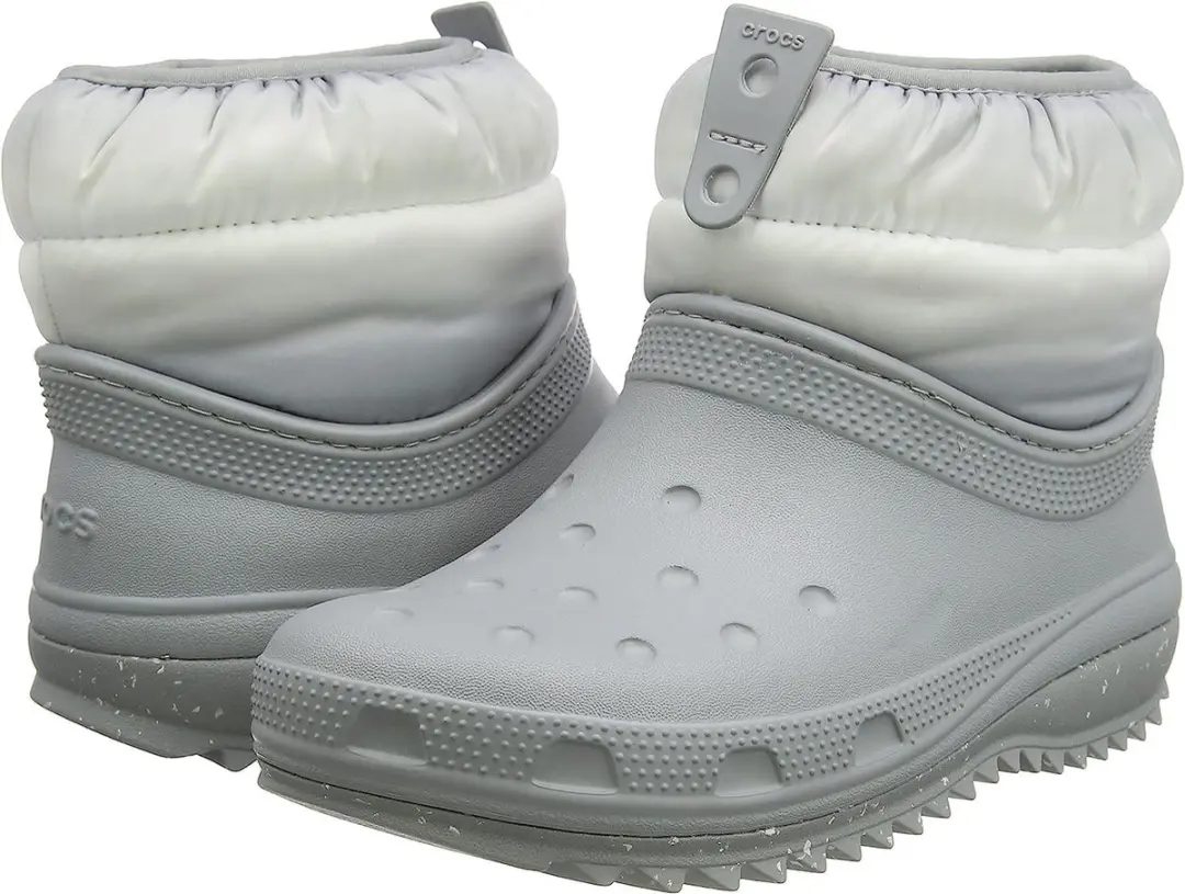 Crocs Classic Neo Puff Short Boot 37/38 - Grijs